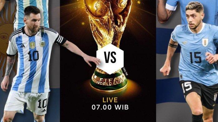 Jadwal Siaran Live Inews Tv Argentina Vs Uruguay Di Kualifikasi Piala