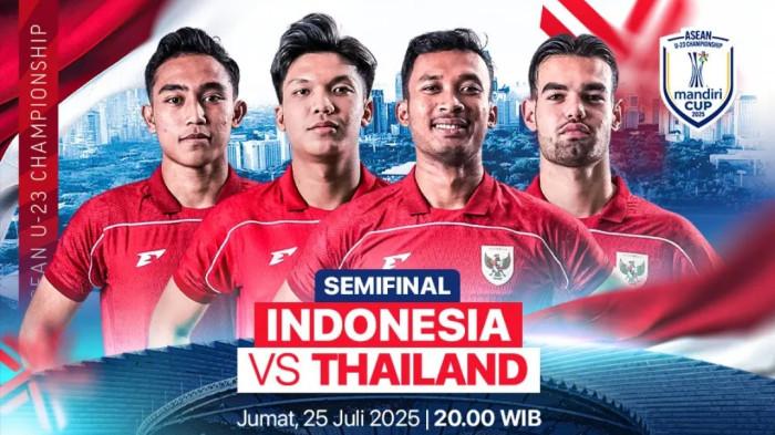 LINK dan Jam Tayang Streaming TV Online Timnas U23 Indonesia vs Thailand, Live Gratis TV Indosiar! | KILAUBOLA