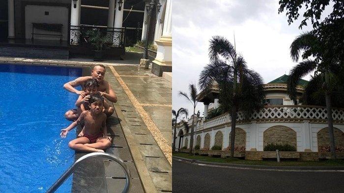 Penampilan rumah mewah Sule dan anak-anaknya saat masih beranjak besar.