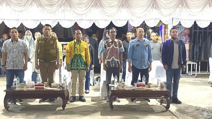 Kadisparpora Kotabaru Risa Ahyani menyampaikan sambutan diacara Road to Nan Sarunai Tabalong Festival 2023