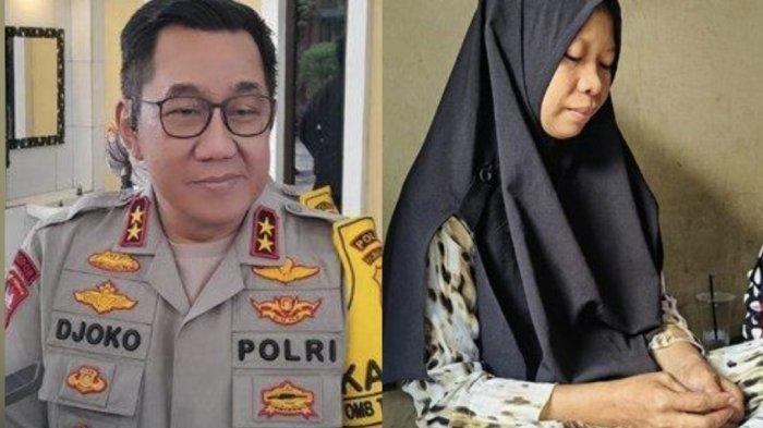 Kapolda Kalteng Irjen Djoko Poerwanto. Sidah (32) istri dari Budiman Arisandi.