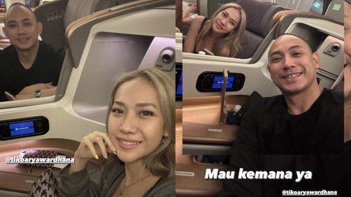 Keberadaan BCL terpantau berada di dalam pesawat kala heboh kabar Tiko Aryawardhana dipolisikan mantan istri atas dugaan penggelapan.