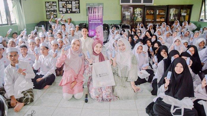 Kegiatan #AksiCantik Sunsilk, Citra dan Glow & Lovely