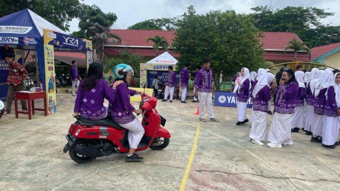 Kemeriahan even Fazzio Youth Project (FYP) yang digelar oleh PT Surya Timur Sakti Jatim (STSJ) Yamaha berlanjut hingga ke Kota Banjarbaru.