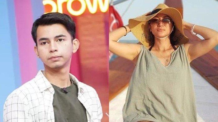 Kolase foto Dimas Ahmad dan Ria Probo.