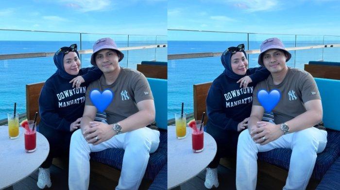 MOMEN ROMANTIS MUZDALIFAH -Kolase momen romantis Muzdalifah dan Fadel Islami di Bali dari capture instagram, Selasa (22/4/2025).