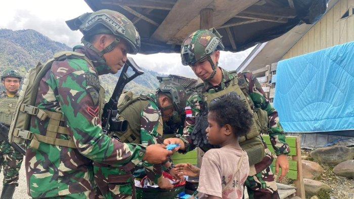Kondisi Lettu Inf Muhammad Fardhana si tunangan Ayu Ting Ting di Papua.