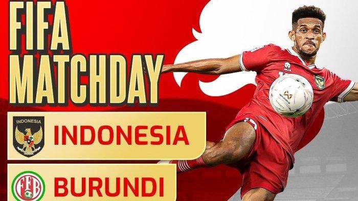 Sekarang! Link Streaming Bola Timnas vs Burundi Live TV Online Indosiar