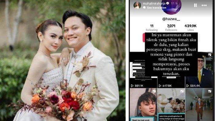 Mahalini geram akun tiktok penyebar fitnah.