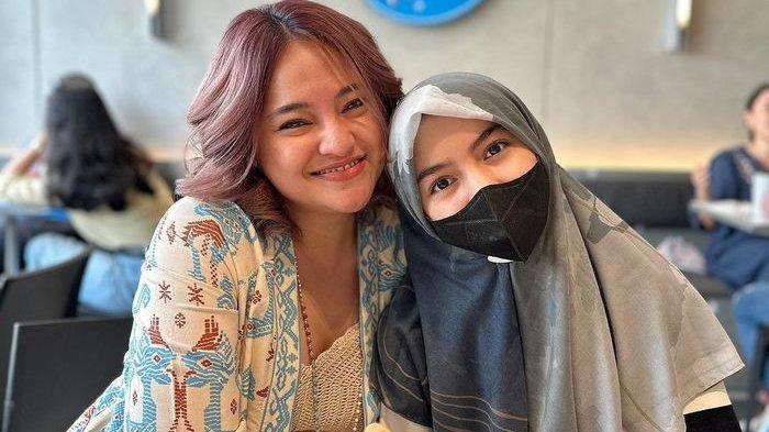 Marshanda dan anak semata wayangnya, Sienna.