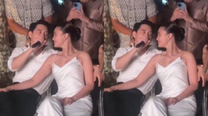 PERNIKAHAN LUNA - Maxime Bouttier dan Luna Maya menggelar pesta pernikahan di hari yang sama pada malam harinya setelah akad. Keduanya diliputi kebahagiaan.