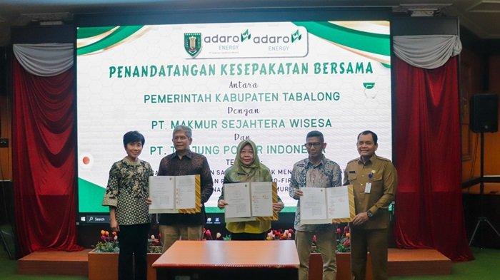 Memanfaatkan sampah organik menjadi bahan bakar jumputan padat untuk co-firing pembangkit listrik tenaga uap, Pemerintah Kabupaten Tabalong, Kalimantan Selatan menjalin kerja sama dengan perusahaan PLTU PT Makmur Sejahtera Wisesa (MSW) dan PT Tanjung Power Indonesia (TPI) salah satu anak perusahaan Adaro Grup.