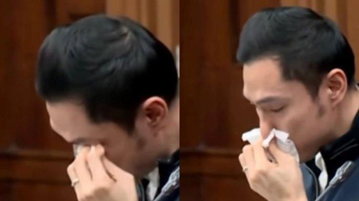 Momen Harvey Moeis menangis dengan ucapan Sandra Dewi.
