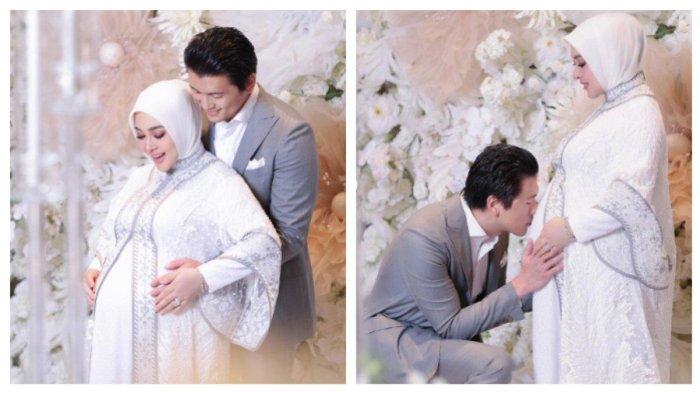 Momen Syahrini yang hamil dapat perlakuan manis Reino Barack.