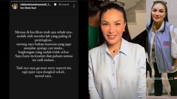 Nikita Mirzani dan kekecewaannya saat nonton langsung debat capres