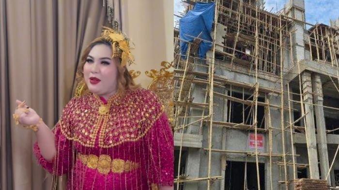 Potret Bangunan Rumah 3 Lantai Mira Hayati Disegel, Tak Berizin, Polda ...