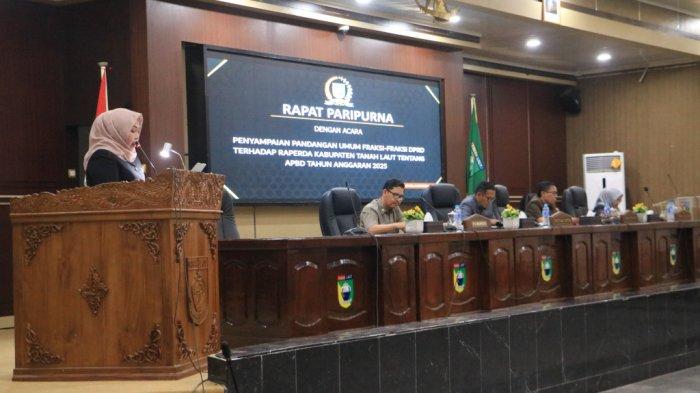 PENYAMPAIAN Pemandangan Umum fraksi-fraksi DPRD Tala