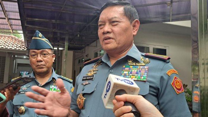 Panglima TNI Laksamana Yudo Margono saat ditemui di Kediaman Resmi Wakil Presiden, Jalan Diponegoro, Jakarta, Rabu (2/8/2023).