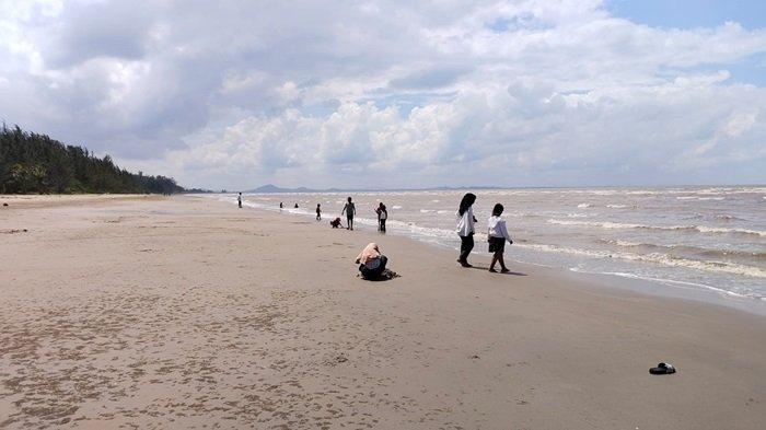 Pantai Jo Cemara, Desa Pulau Salak, Kecamatan Kusan Hilir, Kabupaten Tanahbumbu, jadi salah salah satu rekomendasi pantai yang ada di kabupaten berjuluk Bumi Bersujud ini.