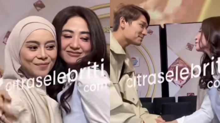 SUDAH AKUR - Pasangan artis Lesti Kejora dan Rizky Billar akhirnya baikan dengan Dewi Perssik, dicapture (17/6/2025). Kini mereka kerja bareng lagi di Dangdut Academy.