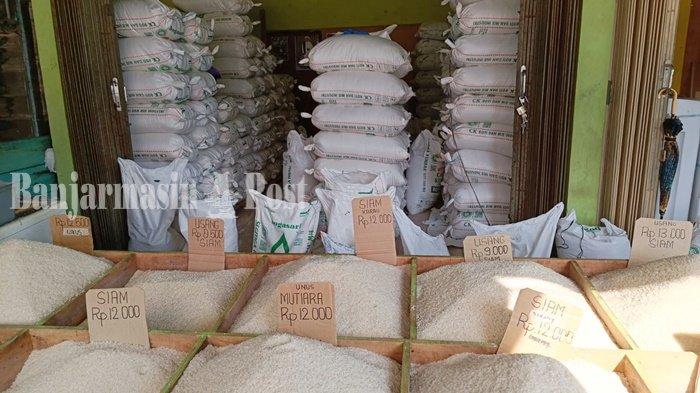 Harga Beras Lokal Premium di Banjarmasin dan Banjarbaru Mencapai Rp 20