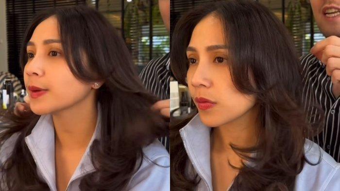 
Capture video instagram
Perubahan hidung Nagita Slavina. 