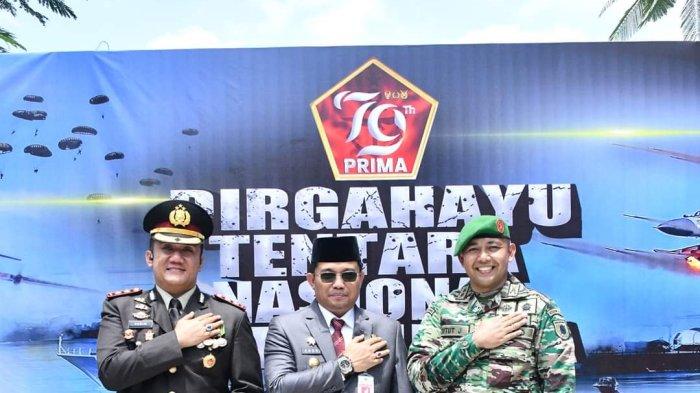 Pj Bupati HSS, Kapolres HSS berserta Dandim 1003 HSS