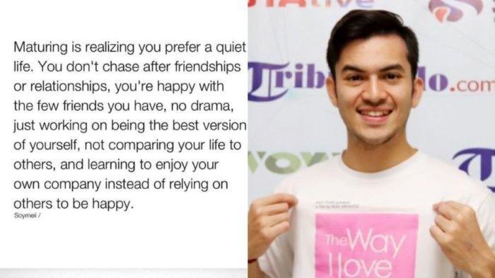Rizky Nazar posting curhat terbaru