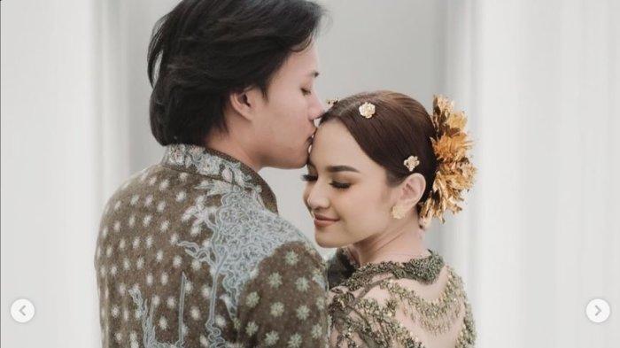 Potret Rizky Febian dan Mahalini.