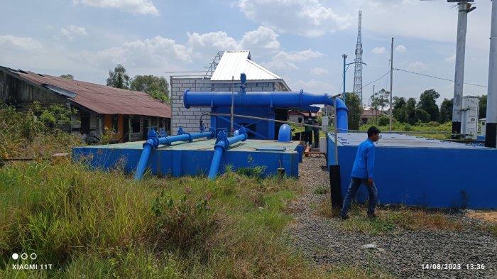 Progress persiapan penambahan pompa booster Gambut.
