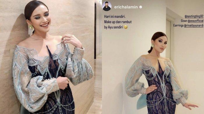 Riasan wajah Ayu Ting Ting kala jadi juri KDI 2023 tuai sorotan lagi, efek hairstylist izin