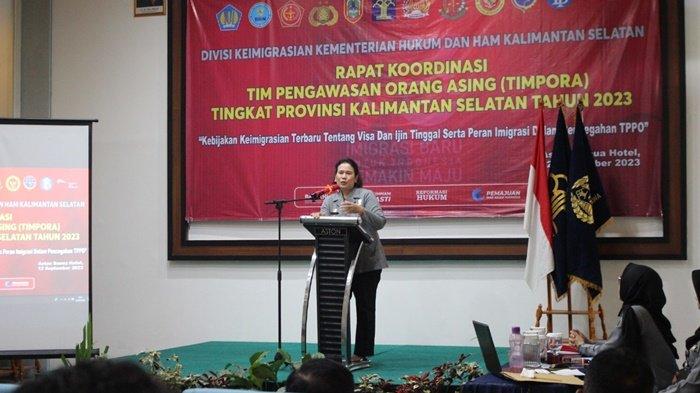 Timpora Kalsel Gelar Rakor, Bahas Izin Tinggal dan Peran Imigrasi Cegah ...