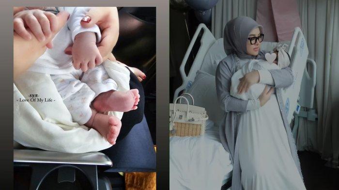 Syahrini posting foto Baby Princess R, terekam satu kemiripannya.