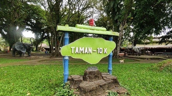Taman 10K Murung Pudak yang jadi salah satu ruang terbuka hijau di Kabupaten Tabalong.