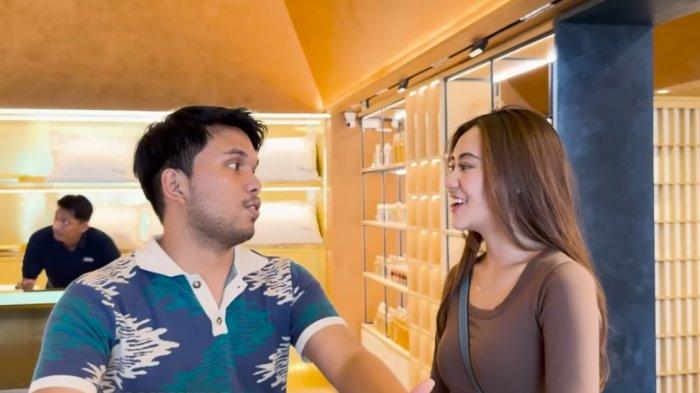 Thariq Halilintar dan Aaliyah Massaid.