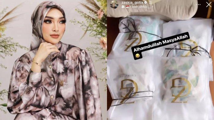 Tinggalkan dunia entertainment usai hijrah, pedangdut Zaskia Gotik kini buka usaha jualan baju hingga jilbab
