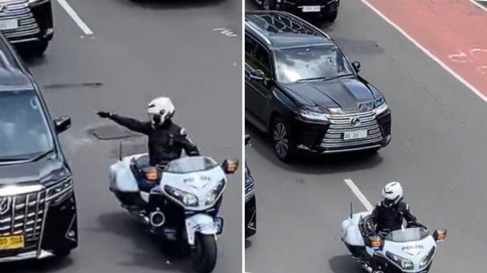 Potongan video viral mobil dinas berpelat nomor RI 36 yang tengah menjadi perbincangan di media sosial karena patwalnya dinilai arogan.