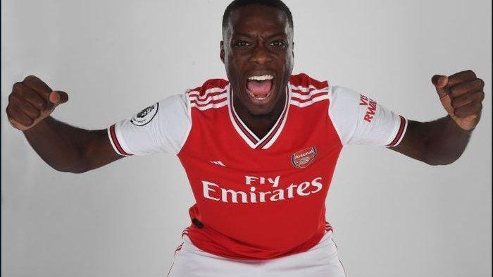 Arsenal gaet Nicolas Pepe secara resmi dari LOSC Lille pada 1 Agustus 2019 lalu.