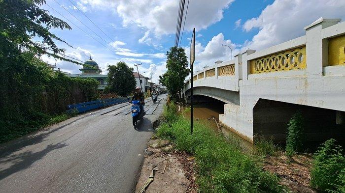 Jembatan Al Inayah atau Jembatan Tembus Mantuil di Banjarmasin yang belum difungsikan.