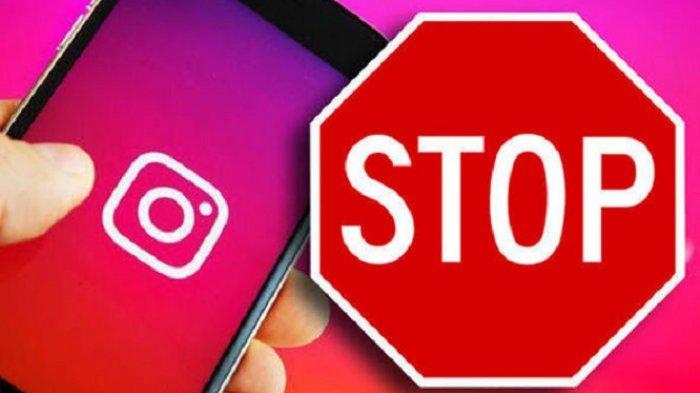Ilustrasi Instagram down