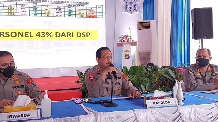 Rikwanto saat menjabat Kapolda Kalsel