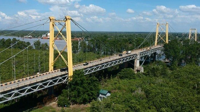 Dijadikan Rest Area, Wisata Bawah Jembatan Barito di Batola Akan ...