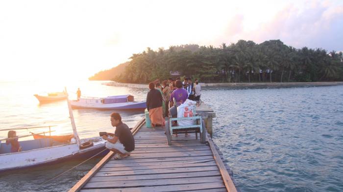 Pulau Krasian di Kabupaten Kotabaru, Kalimantan Selatan.