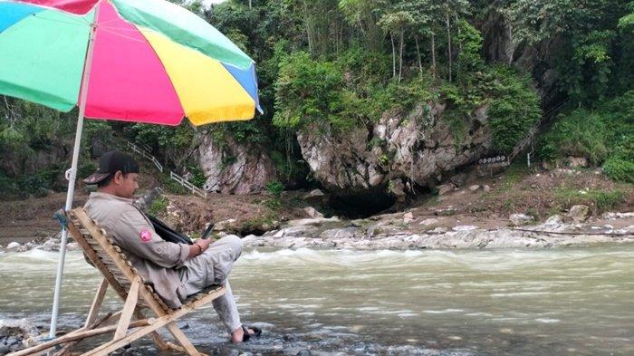 Salah satu spot foto di pusat wisata Pagat Batu Banawa.