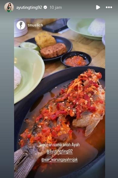 Ayu Ting Ting lapor ayahnya