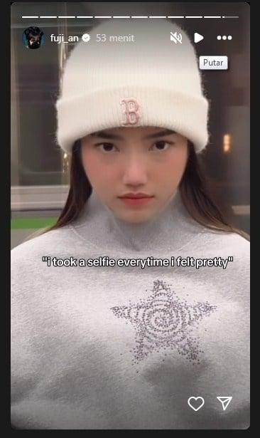 Postingan terbaru Fuji.