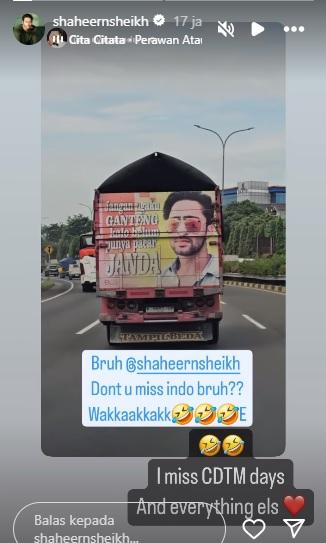 Postingan Shaheer Sheikh usai Ayu Ting Ting batal nikah.