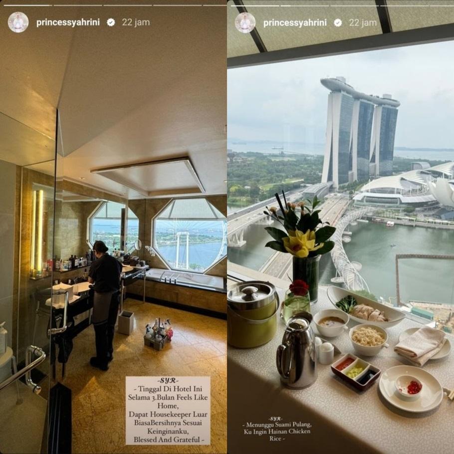 Tempat tinggal Syahrini dan Reino Barack selama masa kehamilan