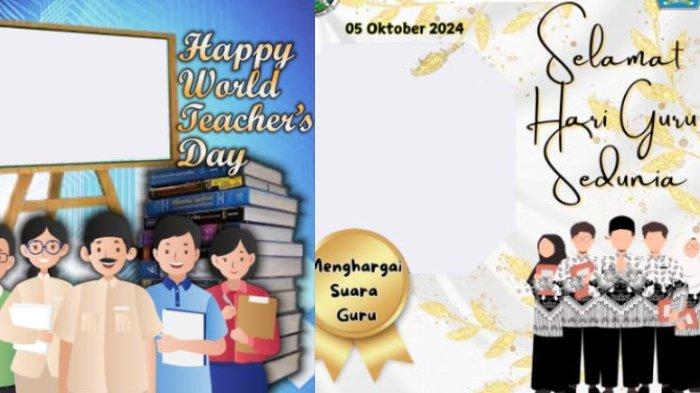 25 link download Twibbon Hari Guru Sedunia 5 Oktober 2024.