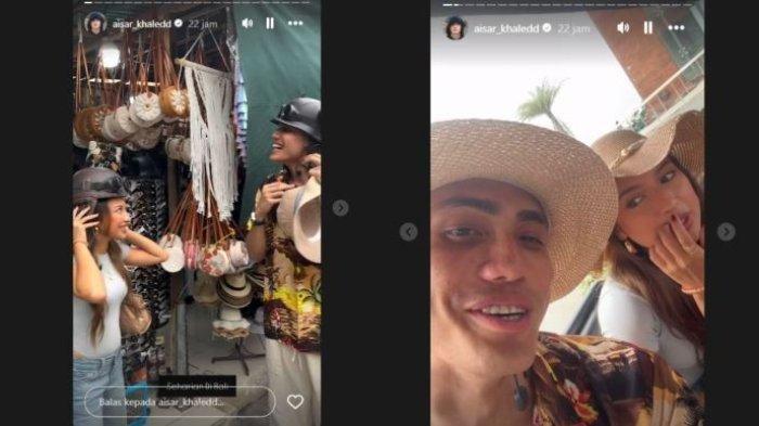 Aisar Khaled dan Jennifer Coppen asyik liburan bareng di Bali.